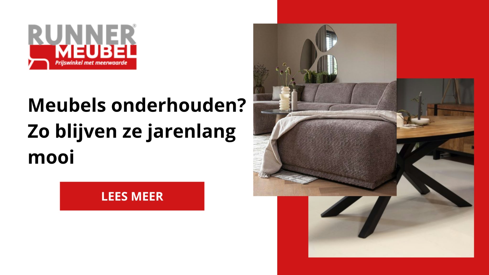 Zo blijven je meubels mooi