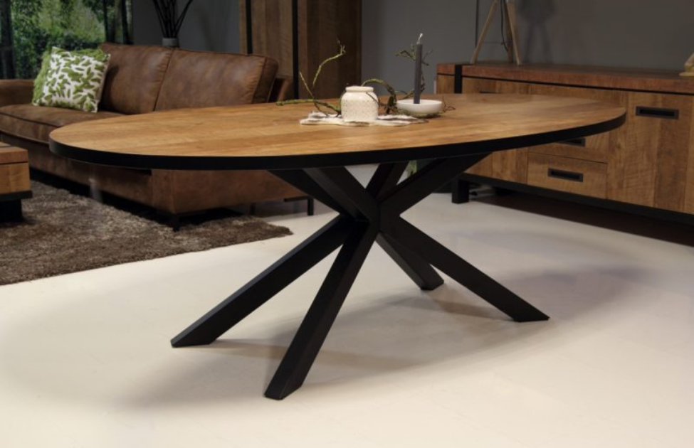 Ovalen tafel Ike